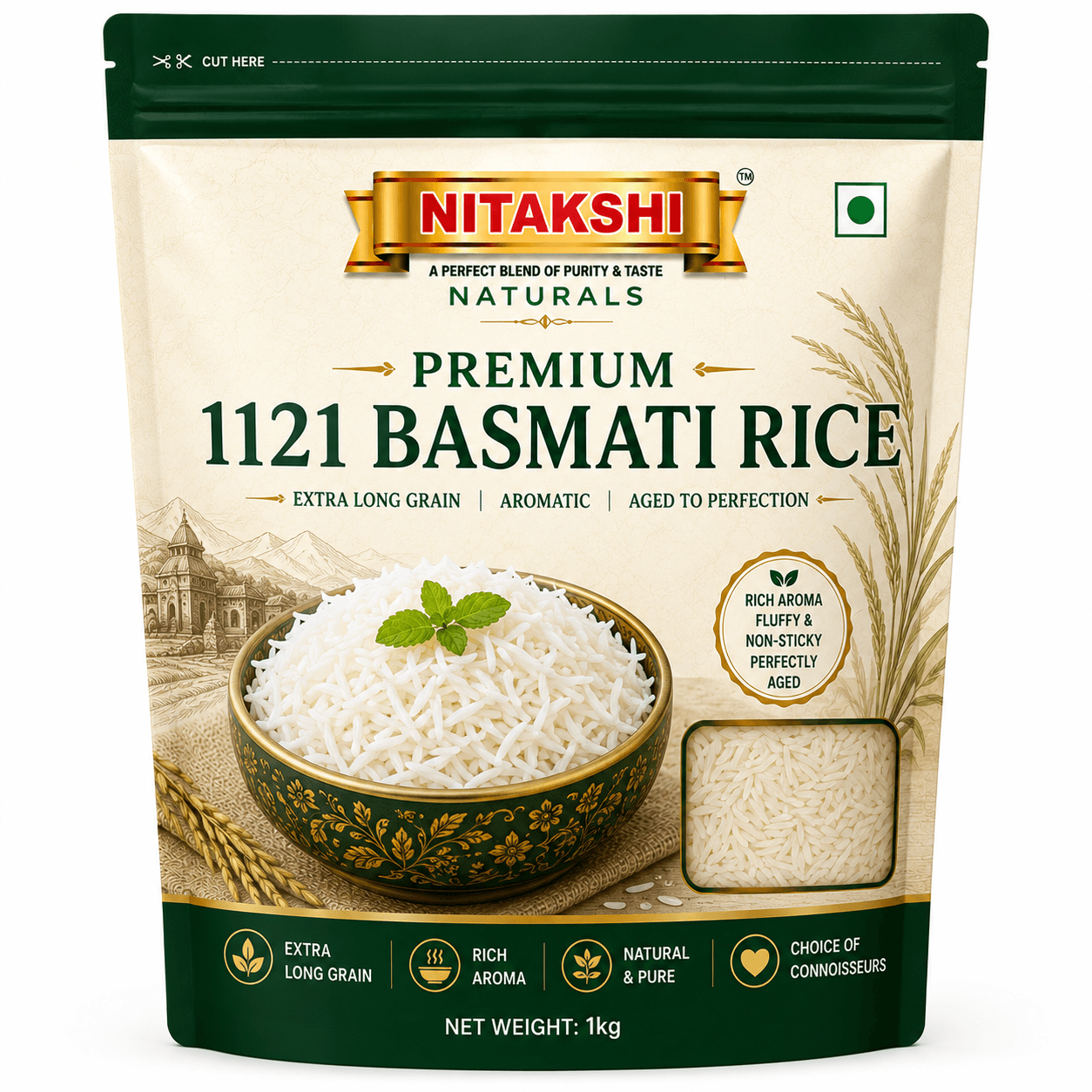 Premium 1121 Basmati Rice