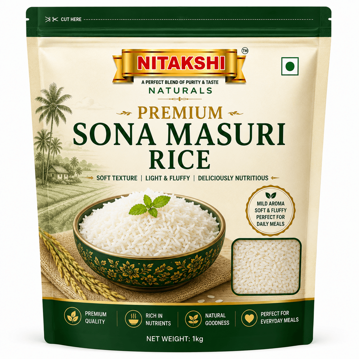 Premium Sona Masuri Rice